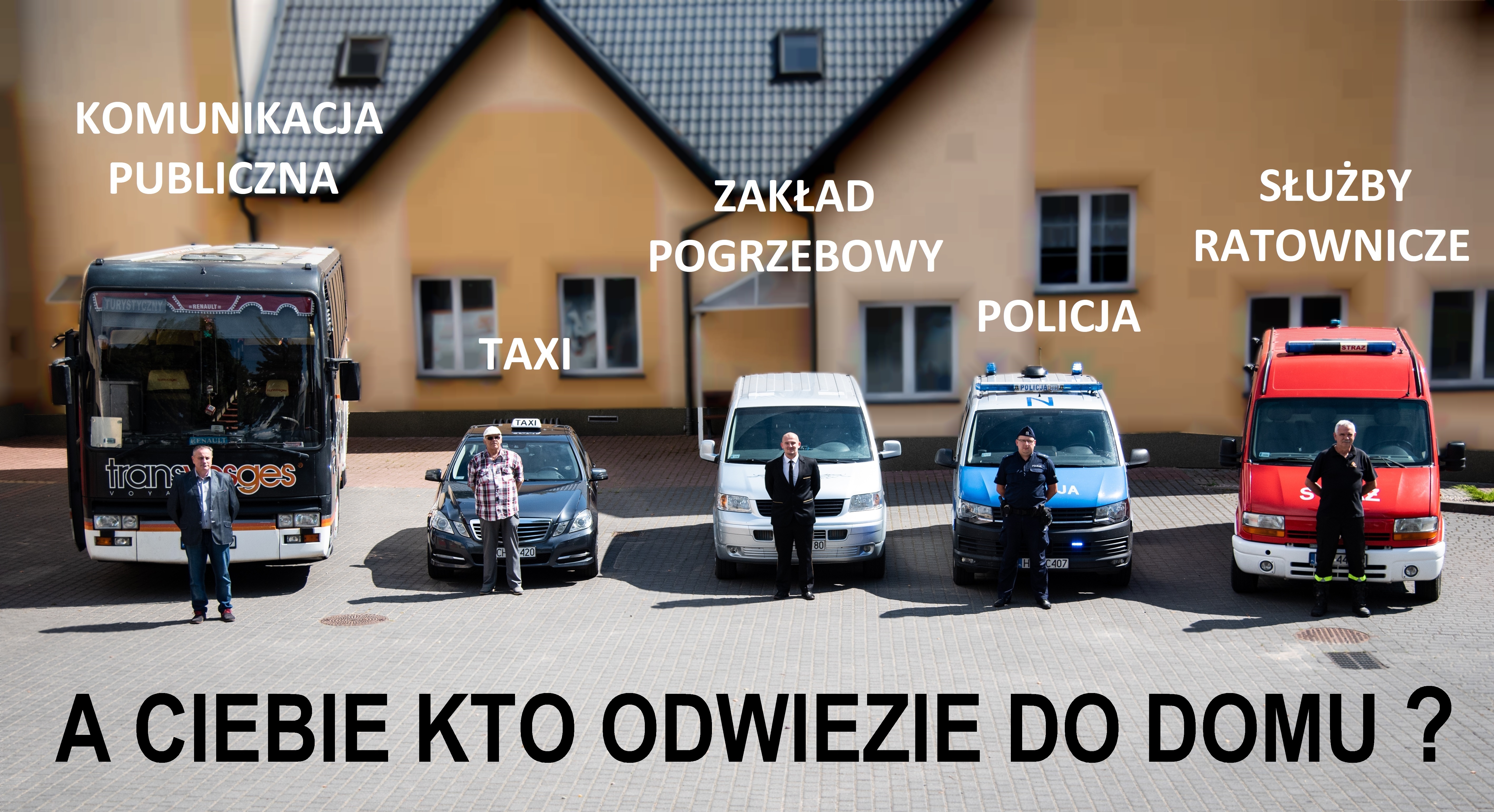 To od Ciebie zależy.. Kto odwiezie Cię do domu!