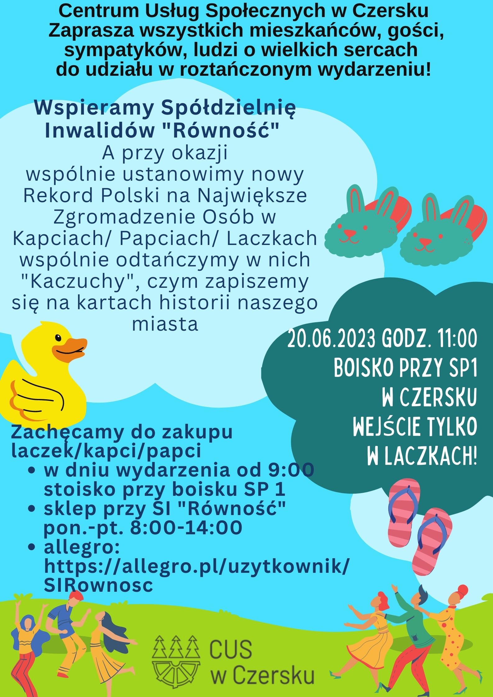 Wspieramy Spółdzielnię Inwalidów "Równość"!